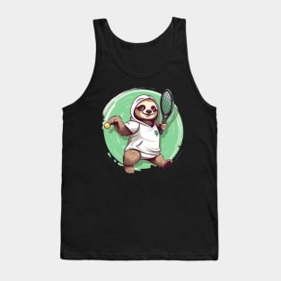 Lazy Tennis Champion Tank Top